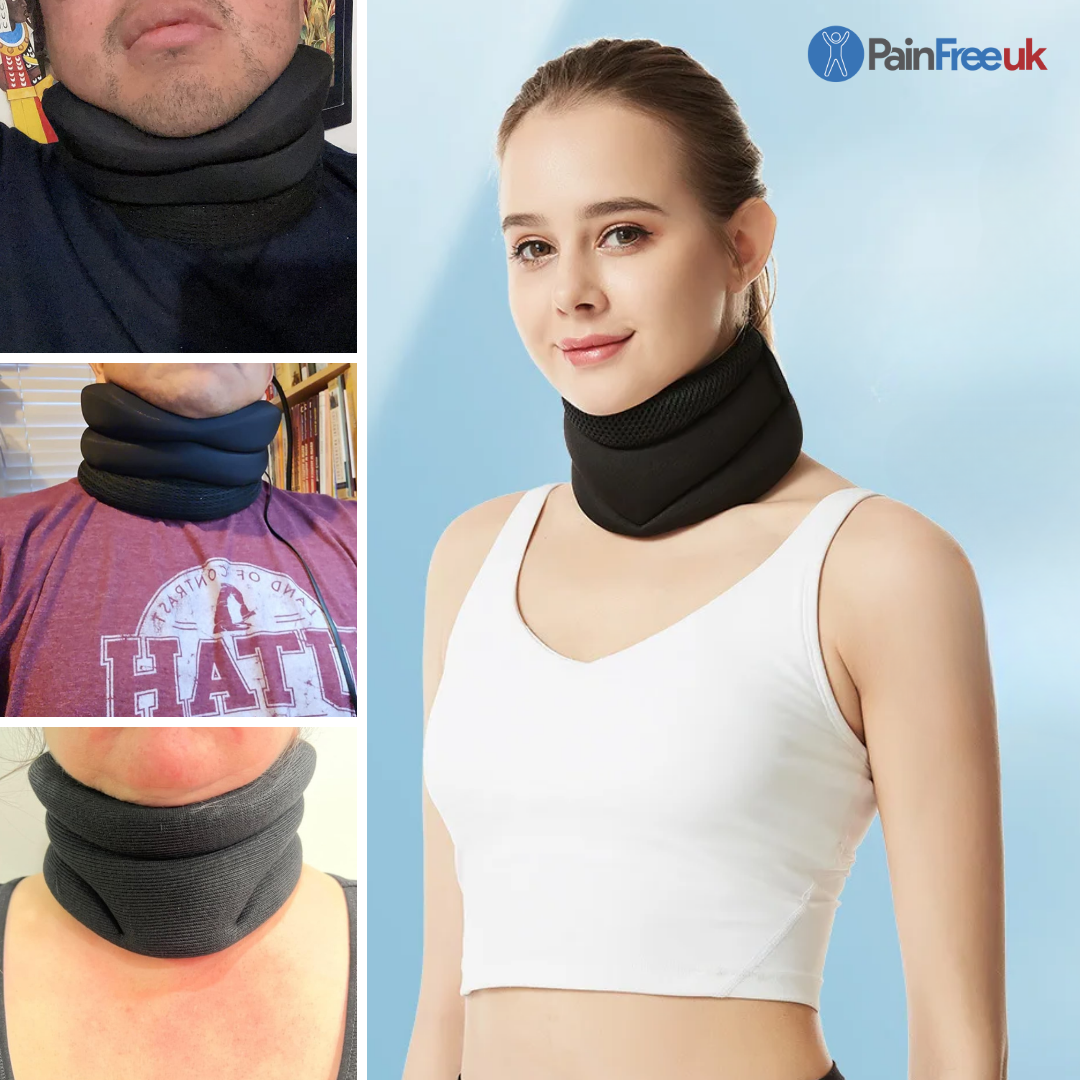 Pain Free UK™ SnoreStop - Sleep Apnea & Snoring Relief Neck Brace*