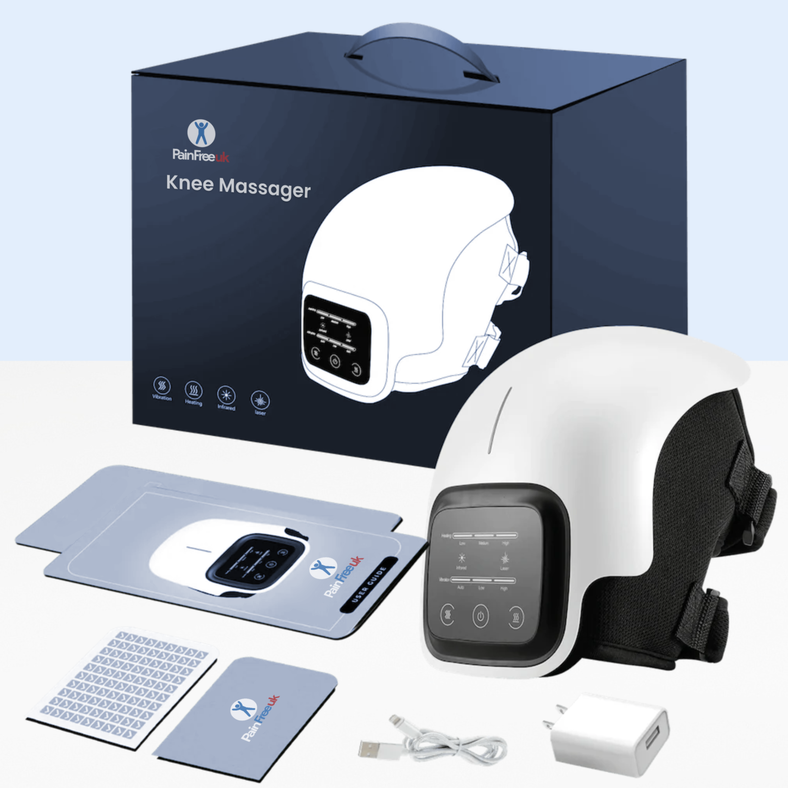 4x Pain Free UK™ Knee Massager - Temporary Relief From Joint Pain in Just 15 Minutes a Day*